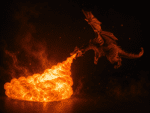 Dragon Fire Lamp: Drogon, Rhaegal and Viserion