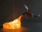 Dragon Fire Lamp: Drogon, Rhaegal and Viserion