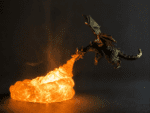 Dragon Fire Lamp: Drogon, Rhaegal and Viserion