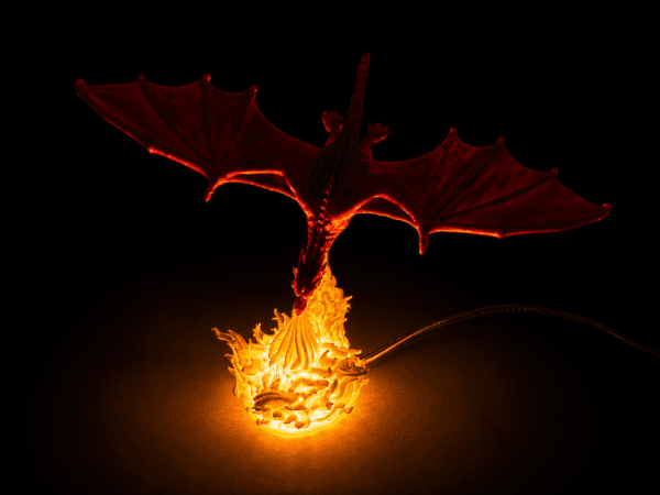 🐉 مصباح الدراغون الأسطوري - The Legendary Dragon Lamp