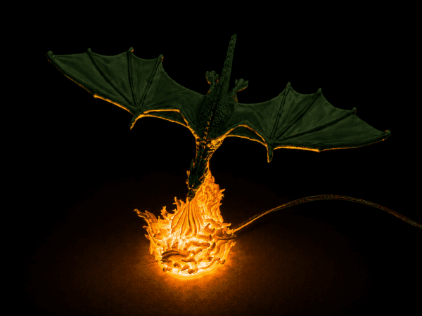 🐉 مصباح الدراغون الأسطوري - The Legendary Dragon Lamp